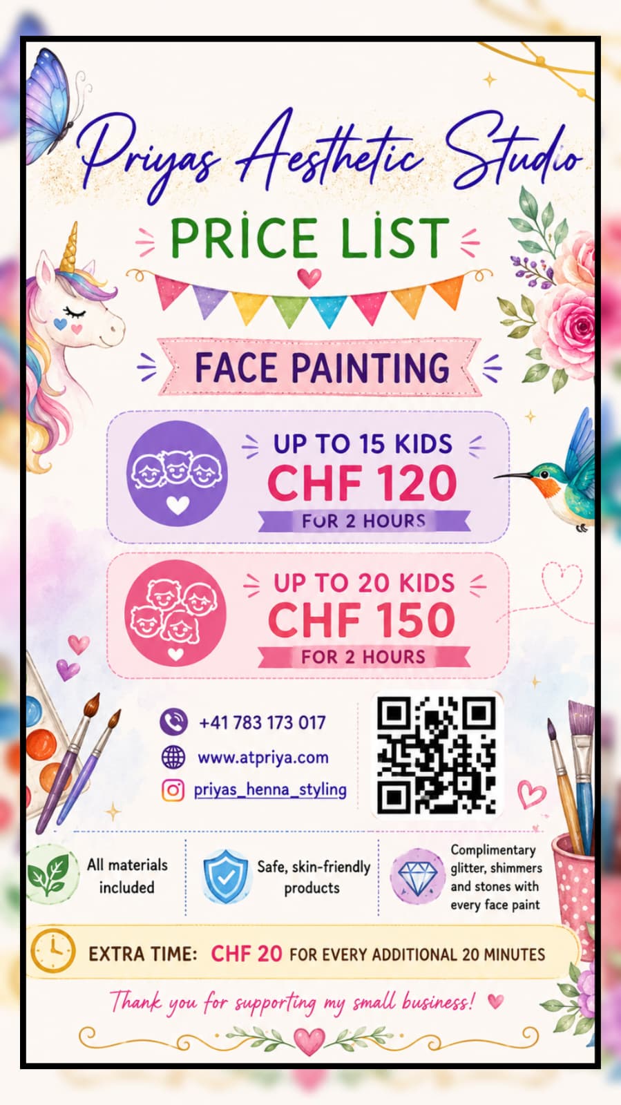 Custom Designs Flyer